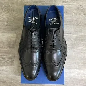 Barker | Shoes | New Barker Grant Black Calf Leather Oxford  display picture 3